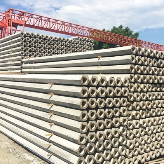 โรงงานผลิตภัณฑ์คอนกรีตบางบัวทอง - ซุ่นเฮงหลีคอนกรีต - เสาเข็มหกเหลี่ยมราคาถูก